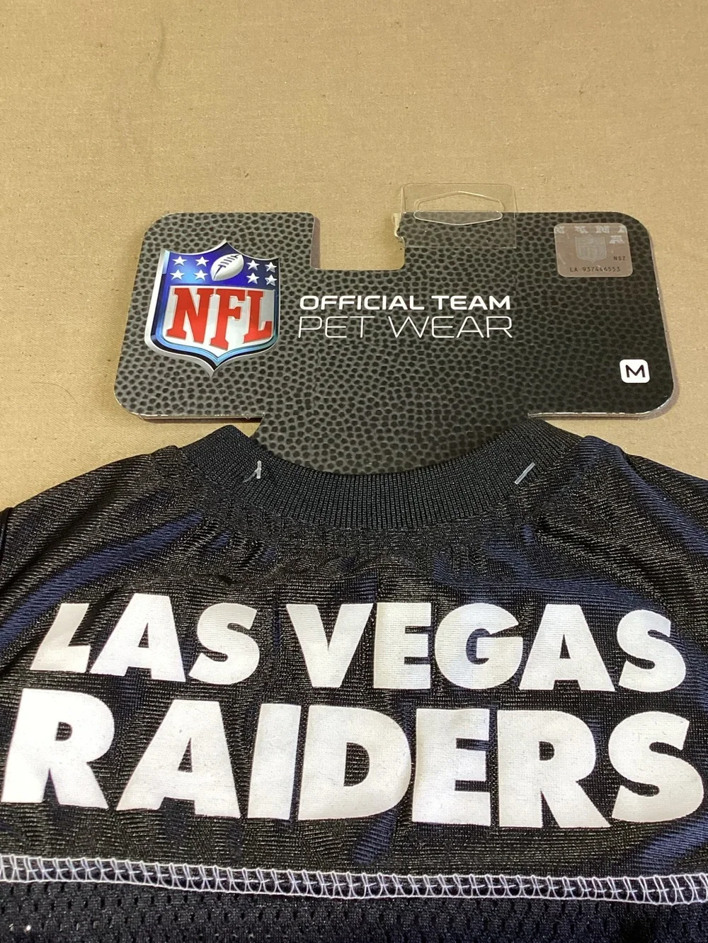 Pets First NFL Dog & Cat Jersey, Las Vegas Raiders, Medium